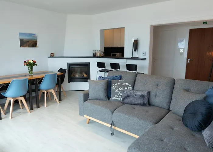 Appartement Modern Met Uniek Zeezicht Koksijde